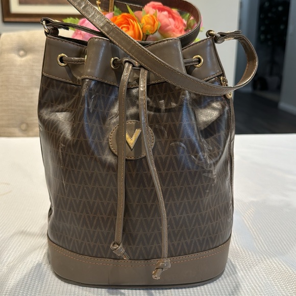 Authentic Mario Valentino vintage bucket bag
